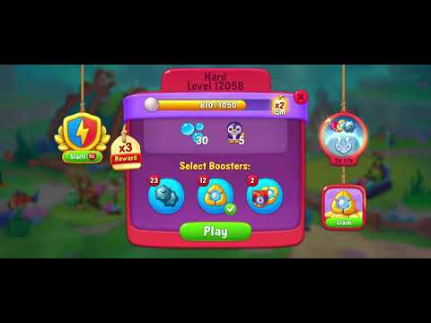 @Fishdom Win Strikes Level 12055 - 12058