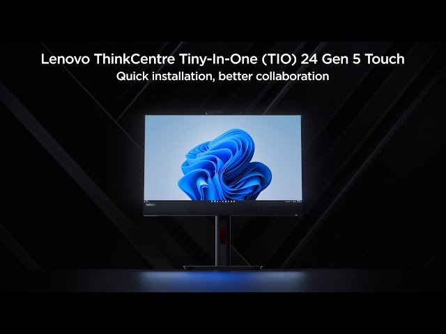 Lenovo ThinkCentre Tiny-In-One 24 23.8" LED IPS FullHD Tátil video