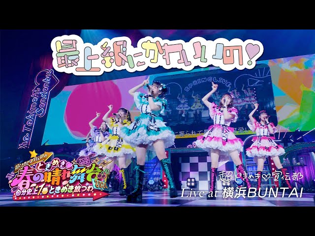 TikTok総再生回数6億5000万再生越え!令和の最上級にかわいい失恋ソング 超ときめき♡宣伝部「最上級にかわいいの!」Live at 横浜BUNTAI 生バンドver.映像公開! 2 YouTubeサムネイル