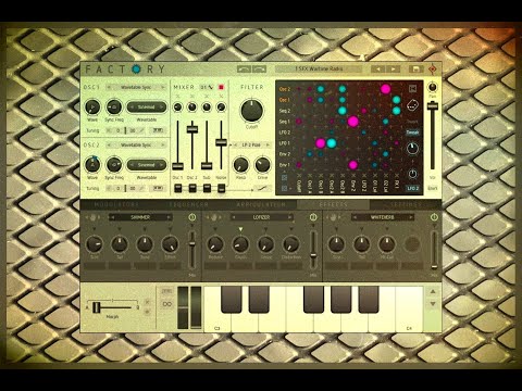 2 FREE Sound Packs For FACTORY Synth & How To Install Them - iPad Live Demo