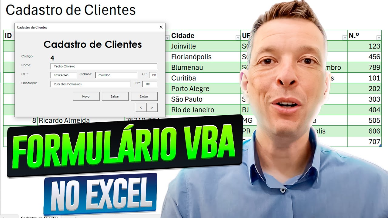 [Excel] Formulário de Cadastro VBA no Excel