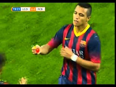 NEYMAR debut a Barcelona