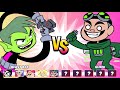 Teen Titans Go Jump Jousts 2 Beast Boy vs Gizmo Who’s Better Fighter | Cartoon Network Games