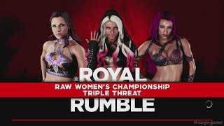 WWE 2K18 Gameplay - Mickie James vs Alexa Bliss vs Sasha Banks