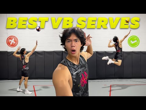 THE BEST SERVES IN THE GAME OF VOLLEYBALL AND HOW TO DO THEM