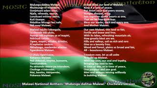 Malawi National Anthem With Music, Vocal and Lyrics Chichewa with English Translation