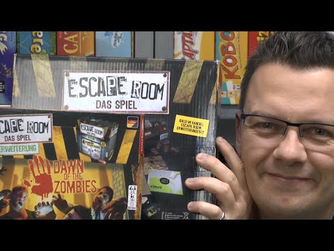 Escape Room - Das Spiel - Dawn of the Zombies und Blick auf das Grundspiel - Noris - 16 Jahre