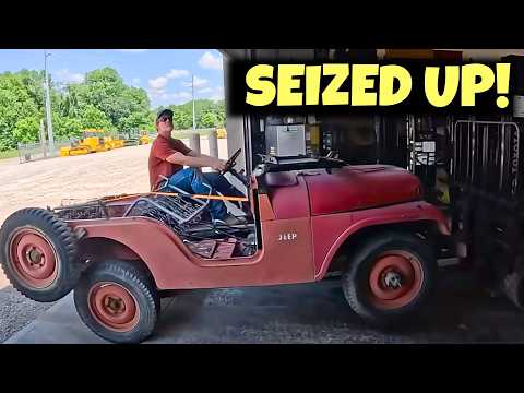 Rescuing a Legendary 1955 Jeep Barn Find