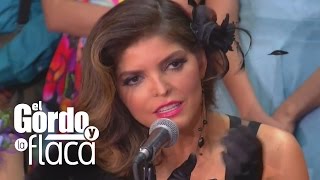 Ana Bárbara desató un zafarrancho en la presentación del musical de Juan Gabriel