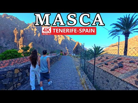 TENERIFE - MASCA | Discover One of the Most Beautiful and Authentic Villages 🌞 4K Walk ● Summer 2025