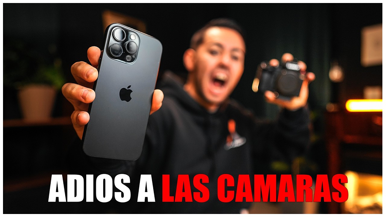 ✅ ¿Es MEJOR un MOVIL que una CAMARA PROFESIONAL? Iphone 16 PRO MAX