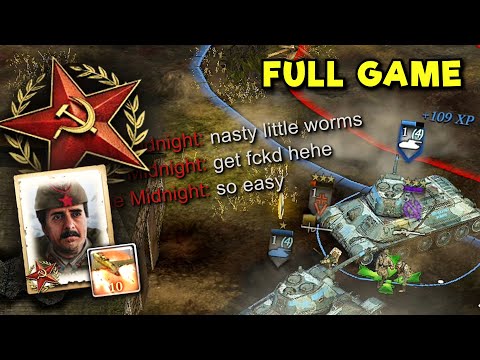 T-34's CRUSH TOXIC DUDE!!! [4v4] [SOV Airborne] [Road to Arnhem] — Company of Heroes 2