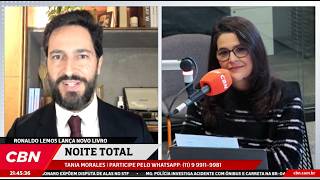 Ronaldo Lemos fala sobre “O Monge, o Iogue e o Faquir” no CBN Noite Total
