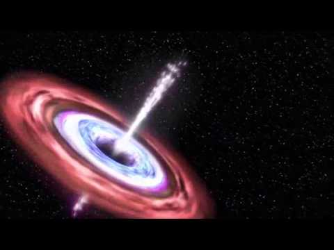 Agujero negro se come una estrella
