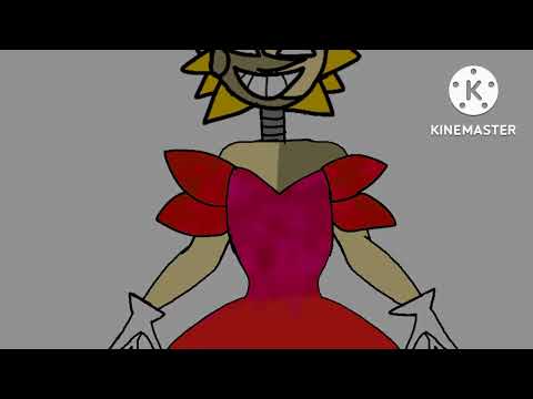 sundrop in a dress version 2(gift for @misshappy4481