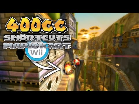 CRAZY 400cc Shortcuts Compilation | Mario Kart Wii
