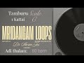 Mridangam Loop Adi Talam 4 4 C Scale 1 Kattai Shruti Tambura With Mridangam