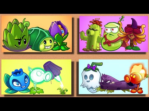 PvZ 2 4 Team Plants Vs Random Team Zombies Part 54