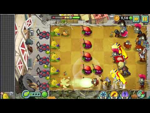Plants vs zombies 2 free || Pinata Party 30 September 2021