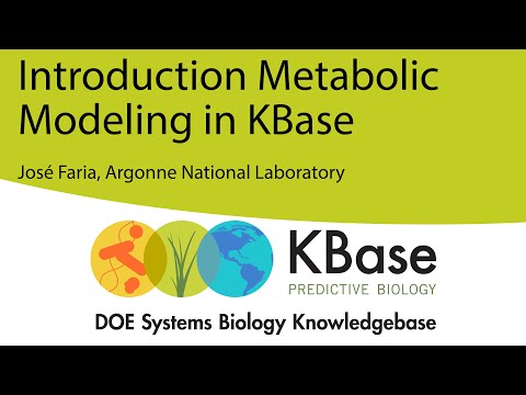 Introduction to Metabolic Modeling in KBase Webinar - 1 April 2020