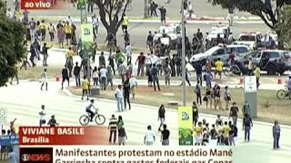 Police Violence at Brazil Confederations Cup Opening Ceremony