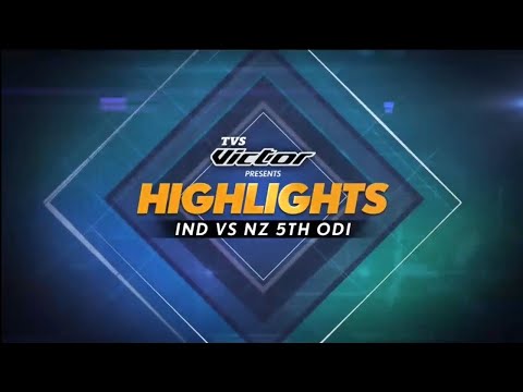 India vs New Zealand 5th ODI 2016 Vizag | Full Match Highlights 1080p50fps