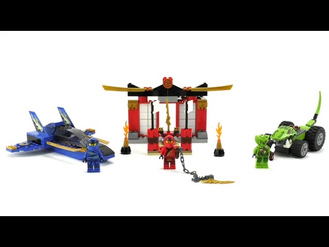 Vídeo relacionado con LEGO NINJAGO Legacy Storm Fighter Battle 71703 Ninja Playset Building Toy for Kids Featuring Ninja Action Figures, New 2020 (165 Pieces)