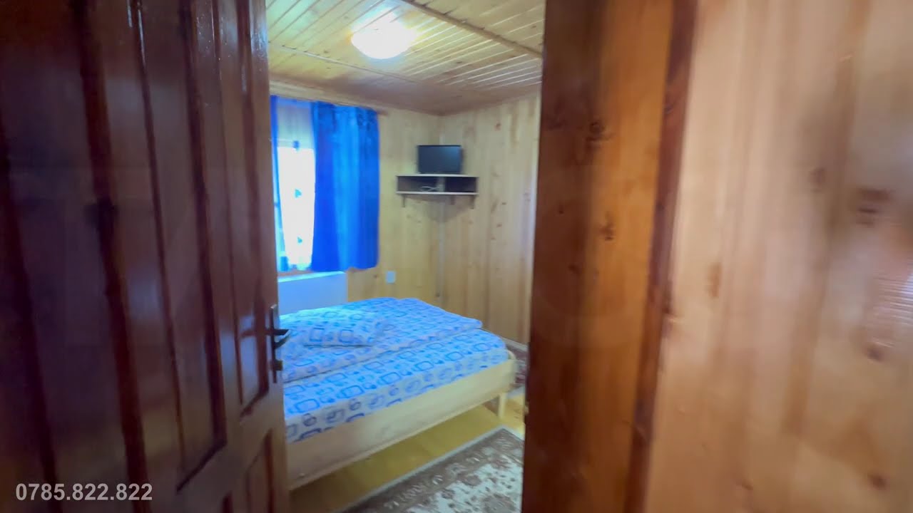 Cabana spatioasa la 5 km de Partia Sureanu complet utilata - Video