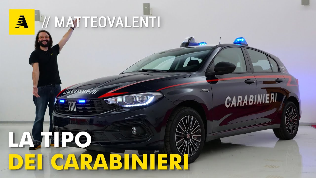 I segreti della NUOVA Fiat TIPO dei CARABINIERI (e della FABBRICA dove la costruiscono)