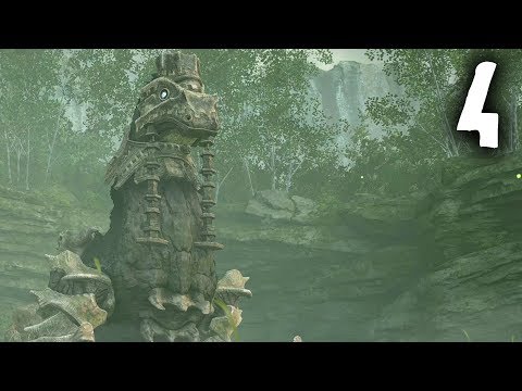 Shadow of the Colossus PS4 4th Colossus Gameplay Walkthrough - Phaedra