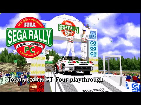 Sega Rally Championship PC - Toyota Celica GT-Four playthrough