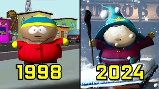 Evolution of South Park Games 1998-2024