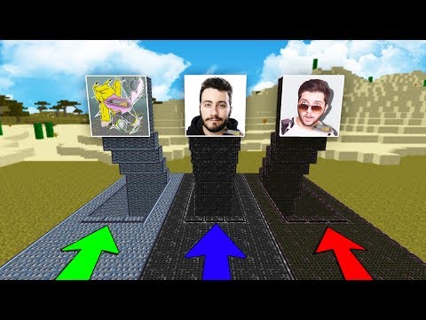 YANLIŞ KORKUNÇ YOUTUBER GEÇİTİ SEÇERSEN ÖLÜRSÜN! 😱 😜 - Minecraft