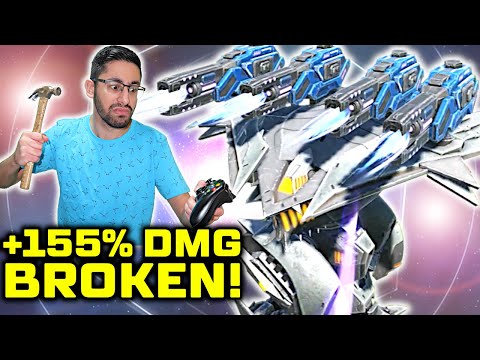 Biomechanoid Machine! NUCLEON Behemoth Is So Broken! +155% DMG Destroying Everything | War Robots WR