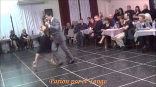 STELLA MISSÉ y DIEGO MOHAMMAD Bailando la Milonga MOZO GUAPO en FLOREAL MILONGA