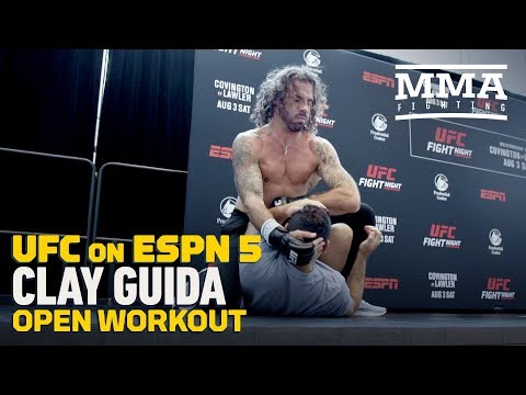UFC on ESPN 5: Clay Guida Open Workout Highlights – MMA Fighting