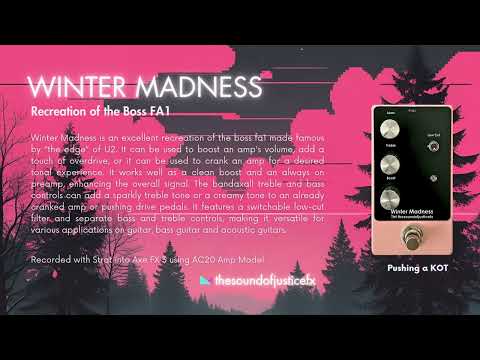 Winter Madness Preamp and Boost | The Sound of Justice FX image 7