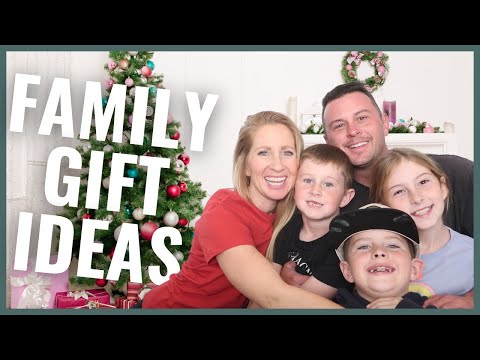 Family Gift Ideas for Christmas