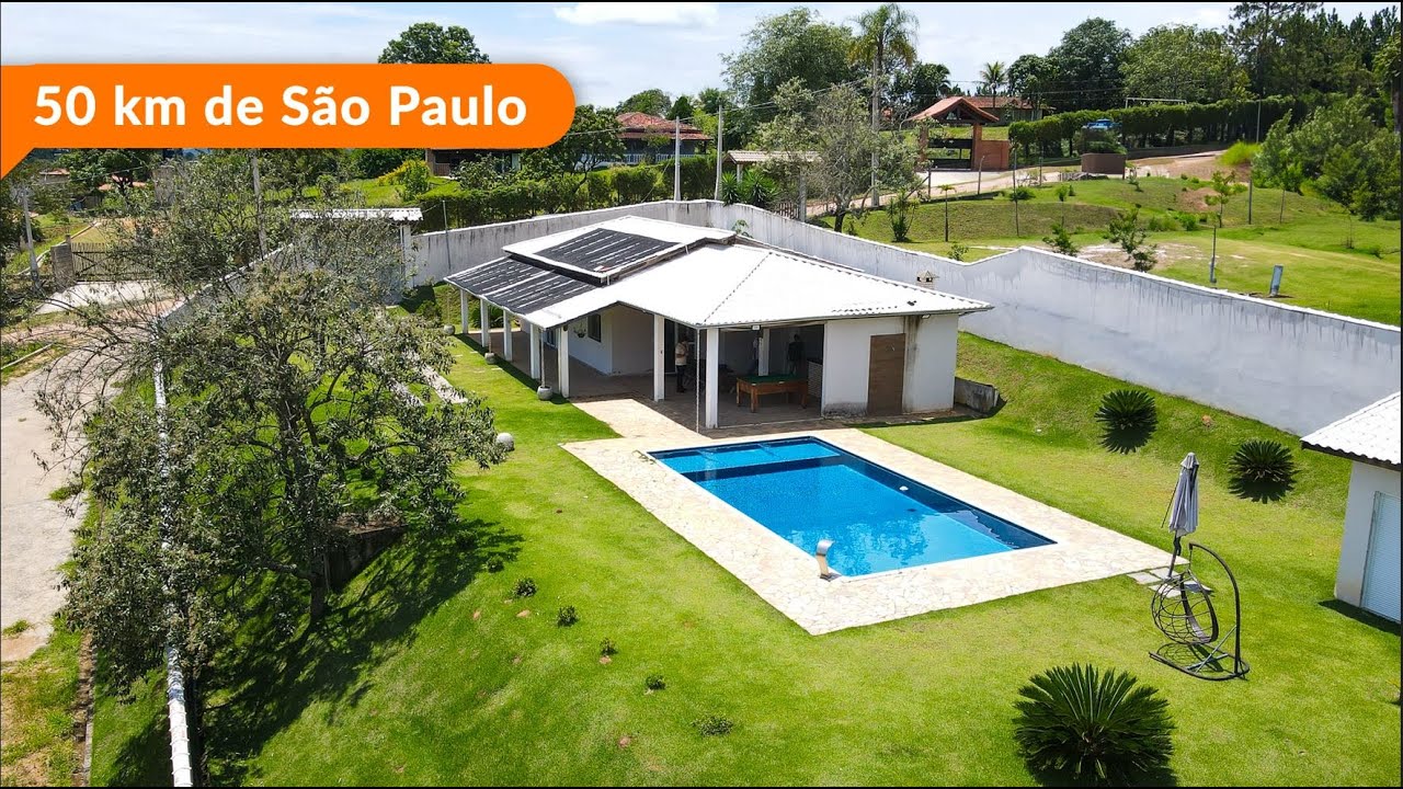 Chácara à Venda em Condomínio com Piscina e Churrasqueira | Mairinque-SP