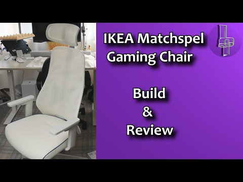IKEA Matchspel Gaming Chair - Build & Review (UK 2023)