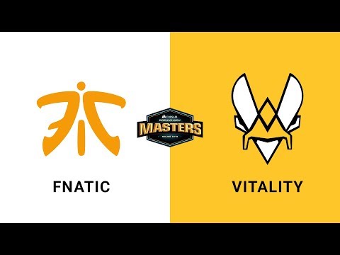 Fnatic vs Vitality - Dust 2 - Grand Final - CORSAIR DreamHack Masters Malmö 2019