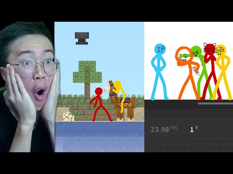 Insane Funny Moments in Animation vs. Minecraft