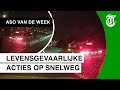 Bizarre acties Audi-aso op snelweg gefilmd - ASO VAN DE WEEK