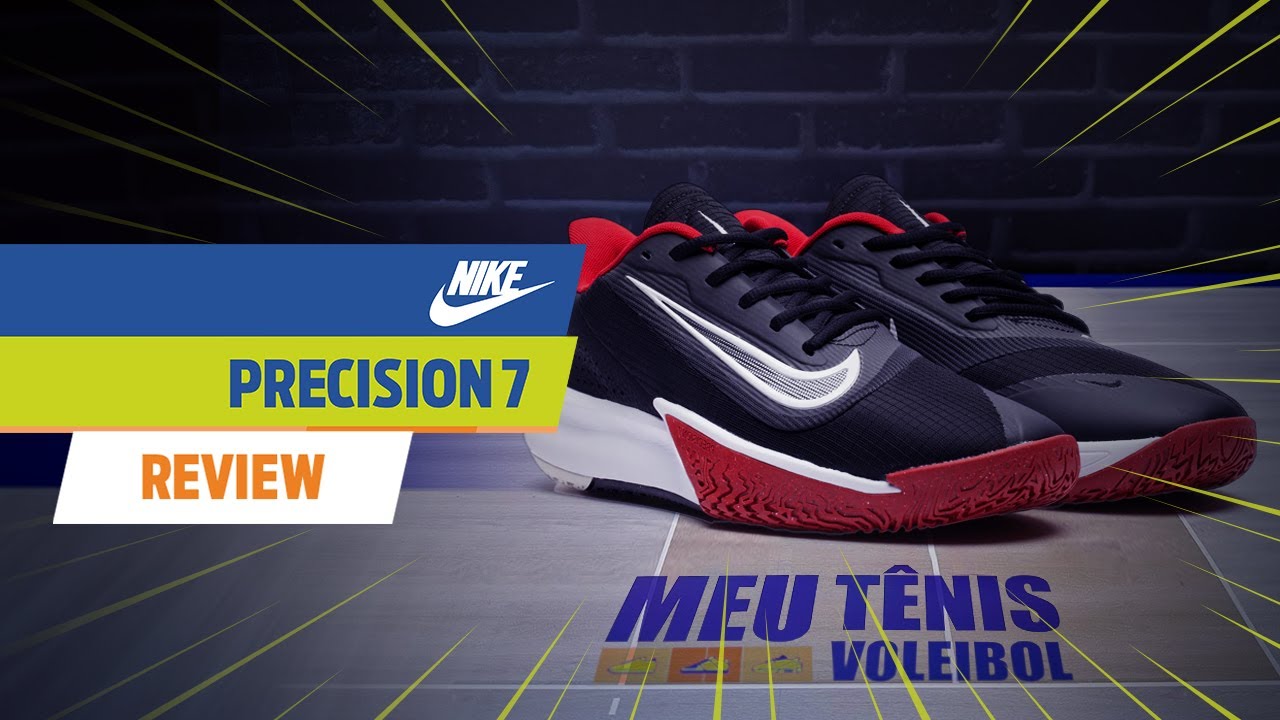 Review Nike Precision 7 - Meu Tênis Voleibol