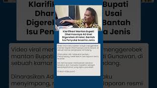 3 Fakta Eks Bupati Dharmasraya Dikejar Warga di Hotel Padang, Bantah Lakukan Hubungan Menyimpang