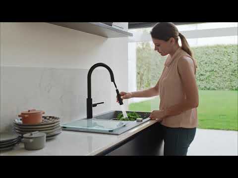 Plautuvės maišytuvas Franke Active L 115.0653.379 chromas video