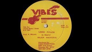 Major Mackerel - Gimme Punash [Needle Eye Punash]