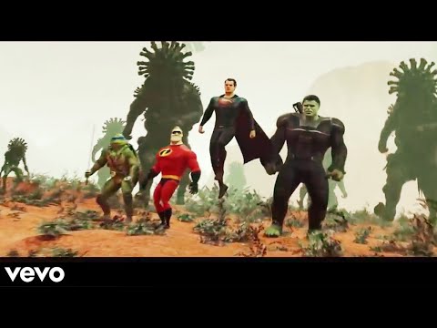 SUPERHEROES VS CORONAVIRUS | Alan Walker | Spectre Music Video