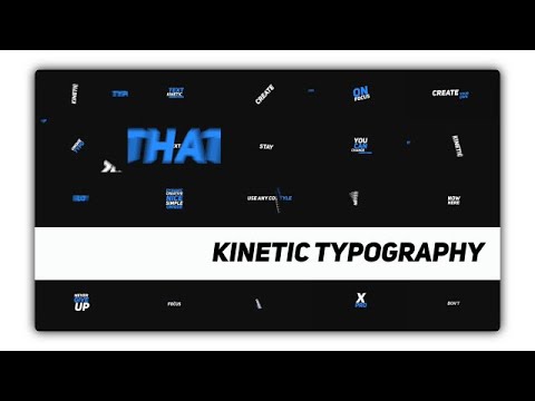 Kinetic Typography Final Cut Pro Templates
