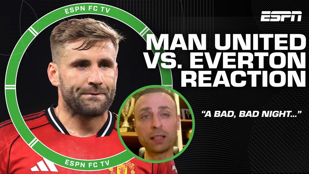 A bad, bad night for Man United! - Dimitar Berbatov reacts to loss to Everton | ESPN FC